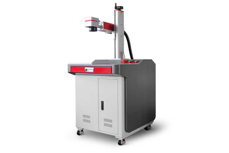 灰色柜式打标机